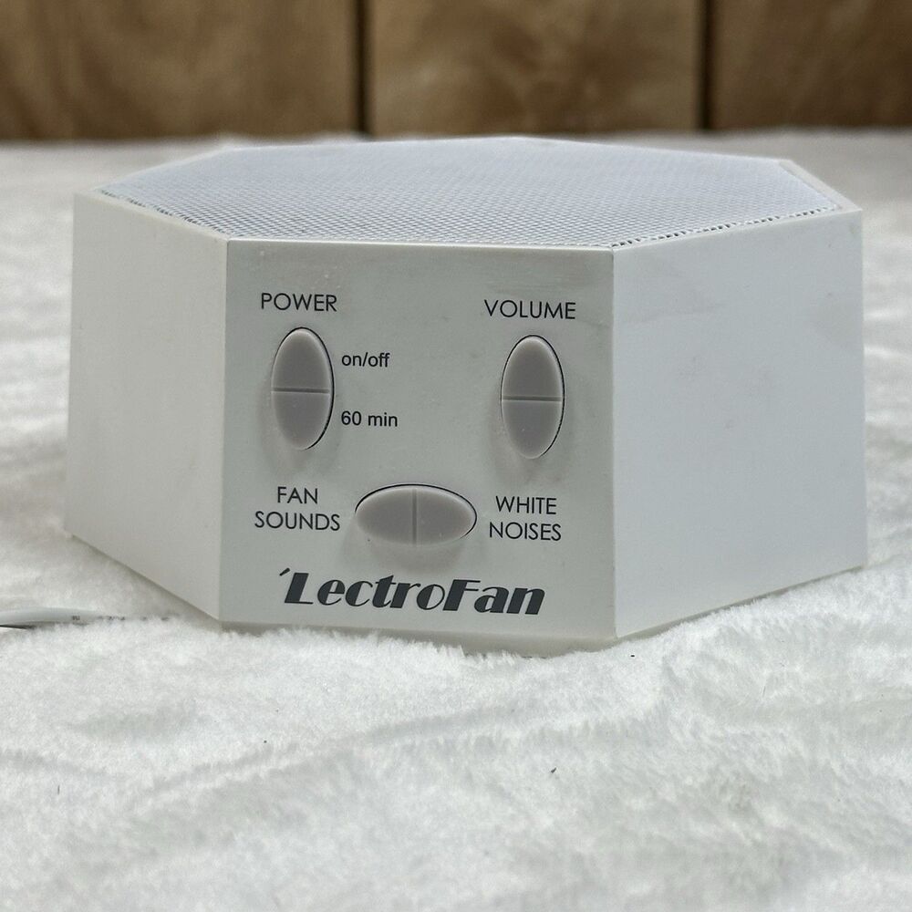 LectroFan ASM1007 White Noise & Fan Sound Machine Power Adapter White Sleep Aid
